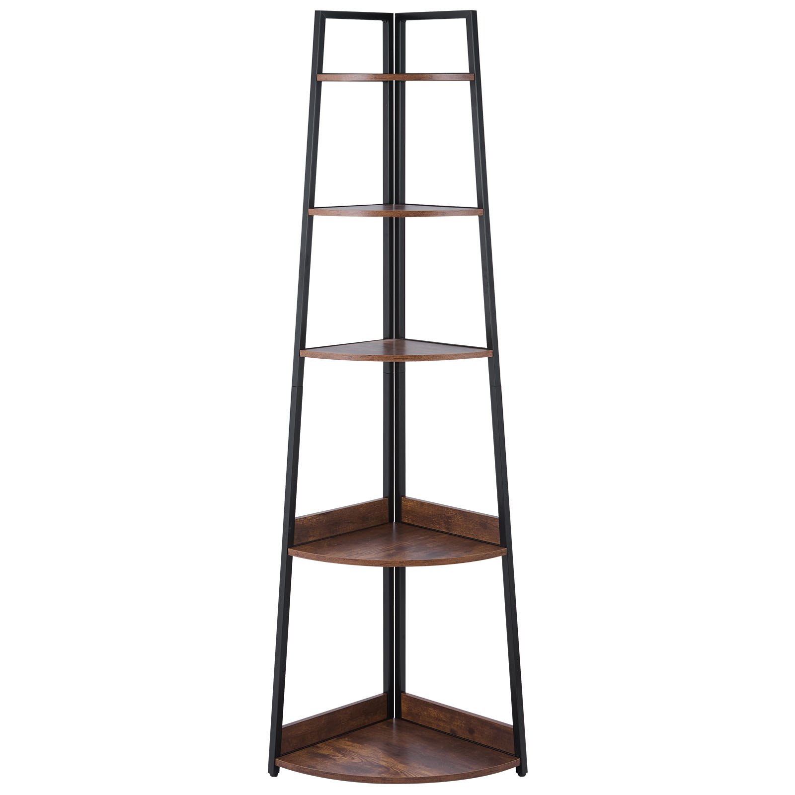 Bookshelf 5 Tier - 5 Tier Corner Shelf, 70