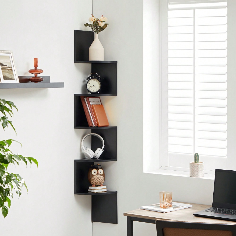 Corner Shelf Wall Mount, 5-Tie - Bookshelf 5 Tier ulasan dan harga