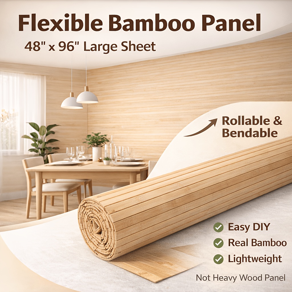 Natural Bamboo Wall Panel for  - Office X Furniture ulasan dan harga