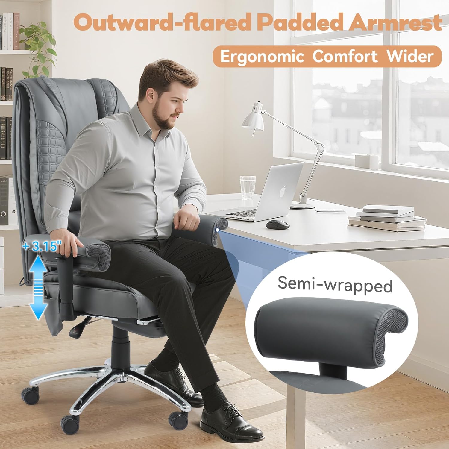 Massage & Heated Office Chair  - Office X Furniture ulasan dan harga