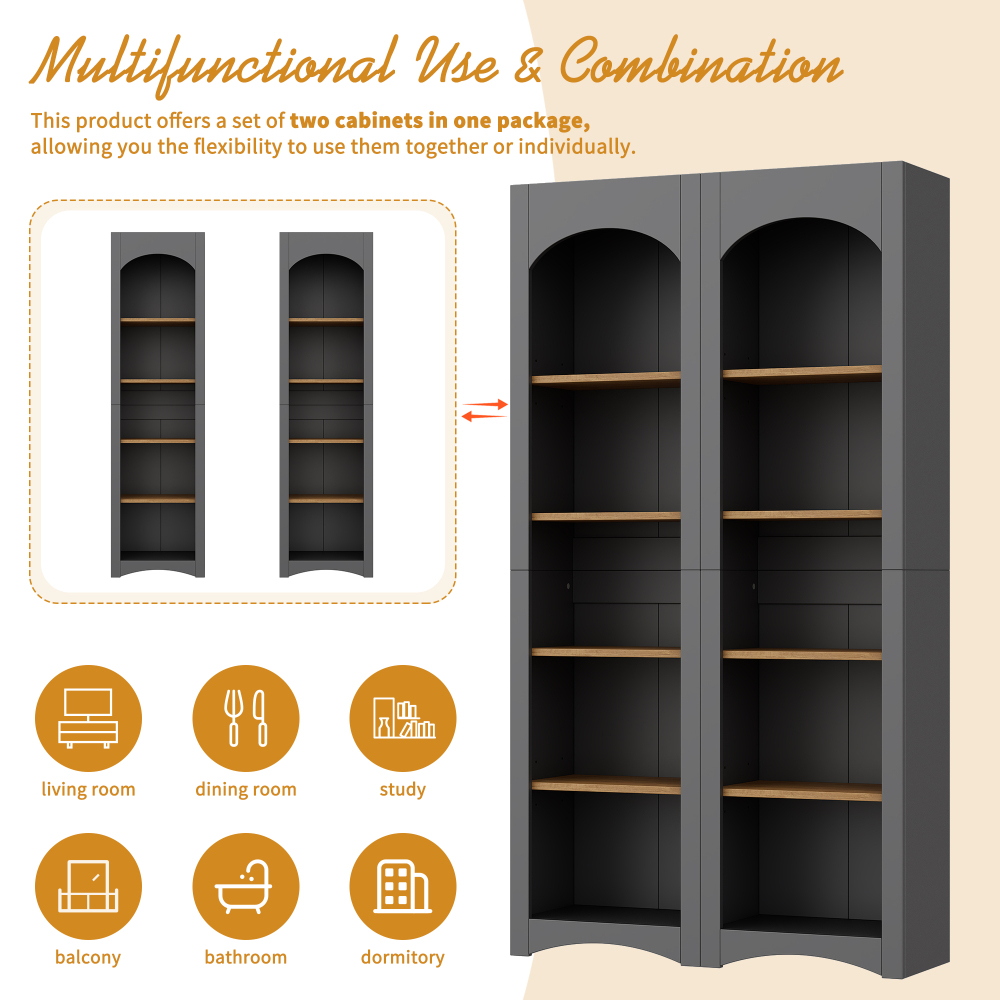 ON-TREND Free Standing 5 Tier  - Bookshelf 5 Tier ulasan dan harga