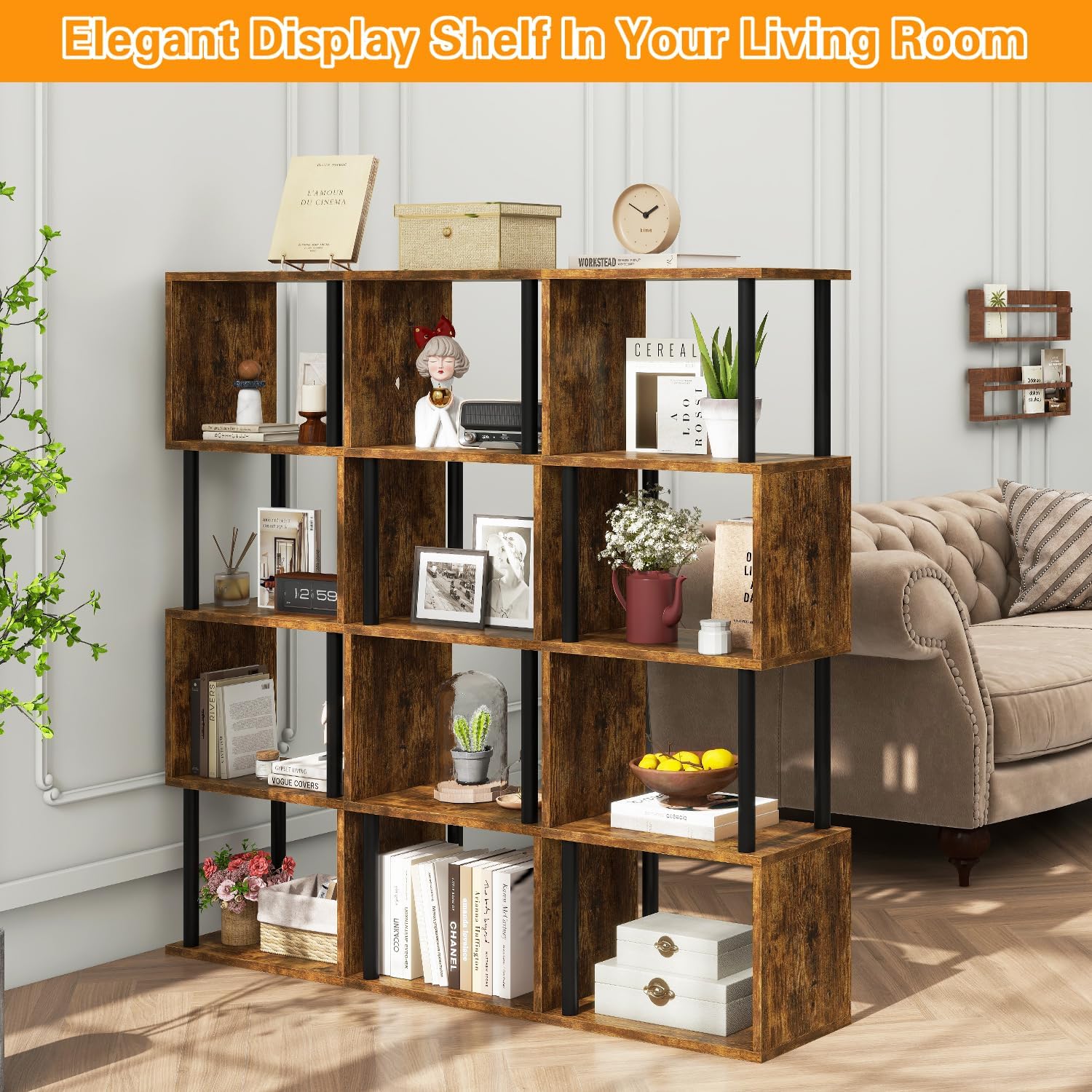 SGIAWETA-5-Tier Tall Bookshelf - Bookshelf 5 Tier ulasan dan harga
