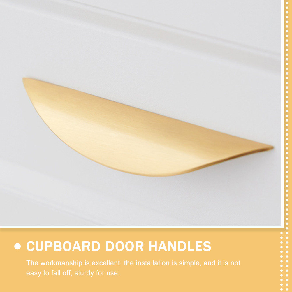 2Pcs Modern Drawer Pull Handle - Office Furniture Hardware ulasan dan harga