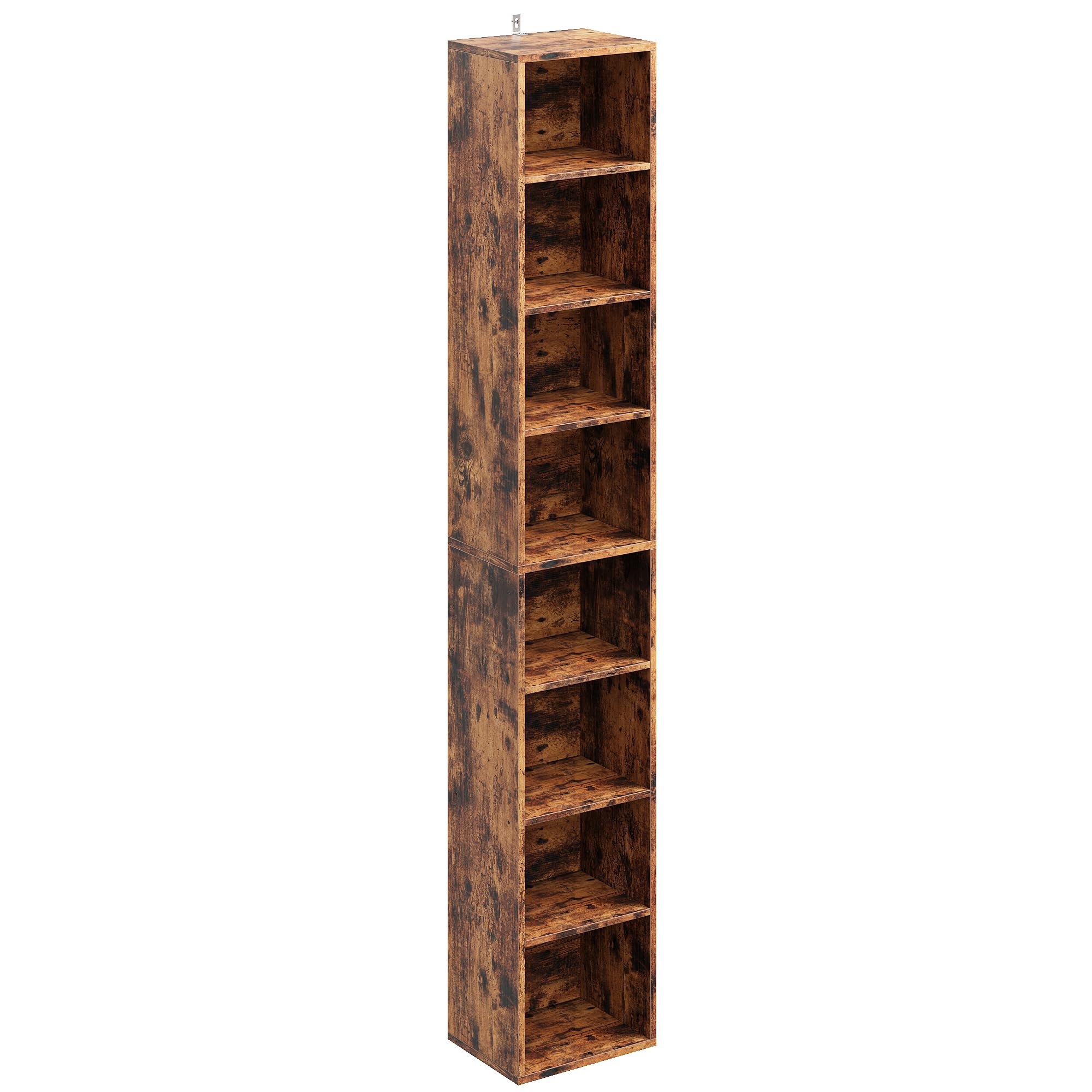 Tall Narrow Bookshelf 8 Tiers  - Office X Furniture ulasan dan harga
