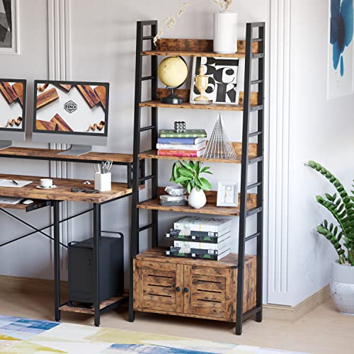 4-Tier Ladder Bookshelf With L - Office X Furniture ulasan dan harga
