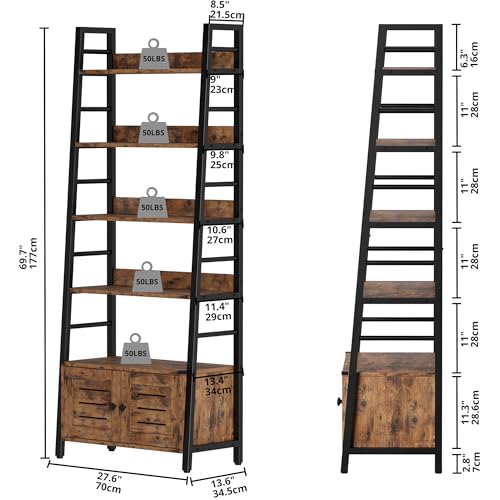 4-Tier Ladder Bookshelf With L - Office X Furniture ulasan dan harga