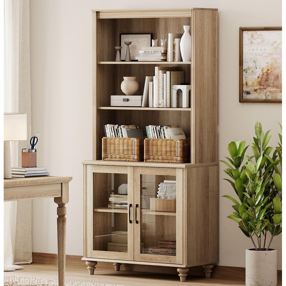 5 Tier Bookshelf 72 Tall Bookc - Bookshelf 5 Tier ulasan dan harga