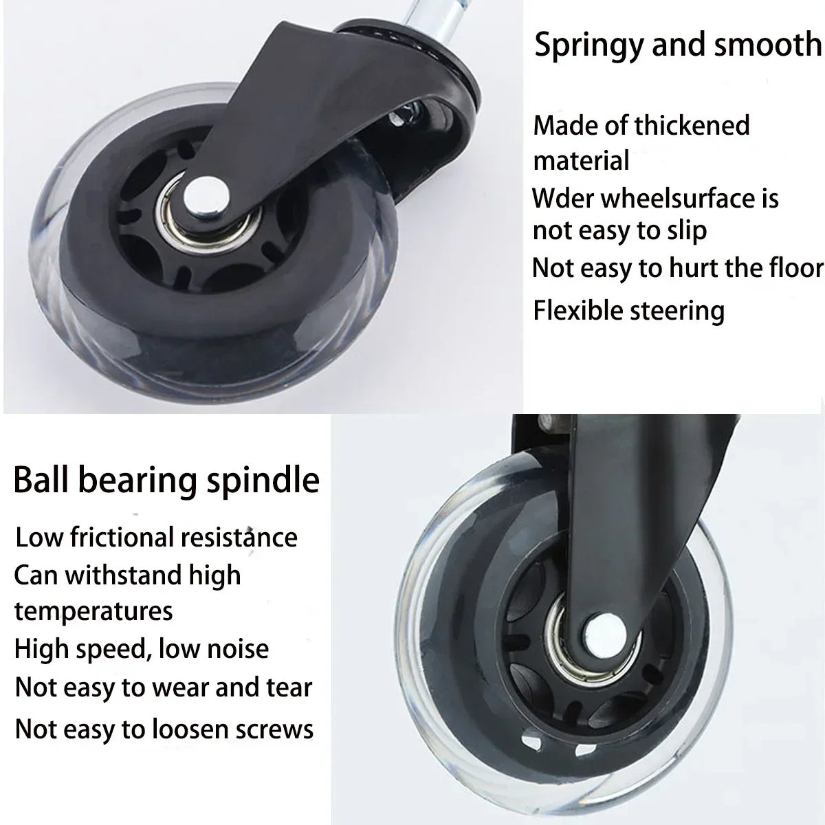 5PCS Office Chair Caster Wheel - Office Furniture Hardware ulasan dan harga