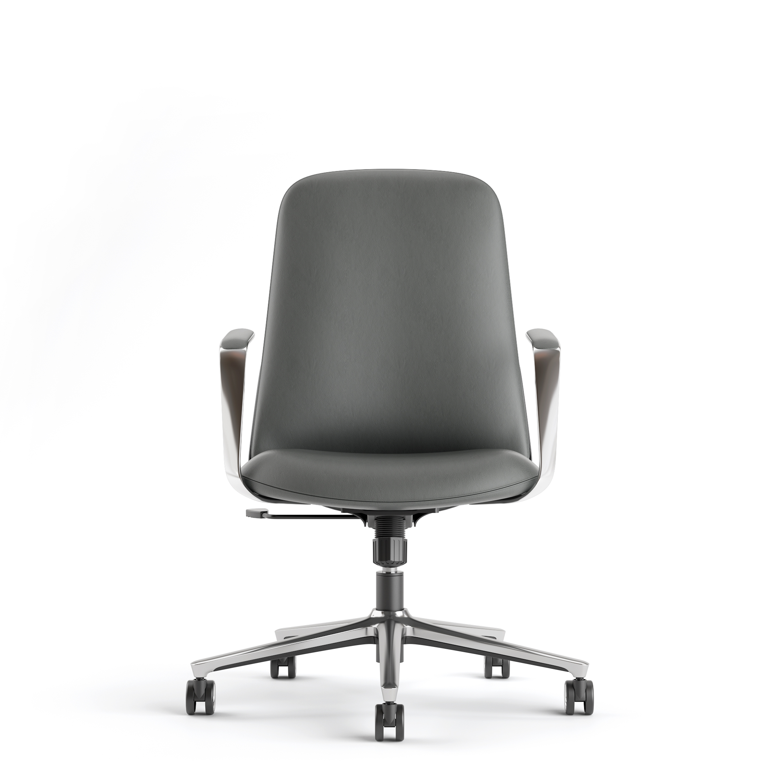Gray Cow Genuine Leather Boss  - Office Furniture Brands ulasan dan harga