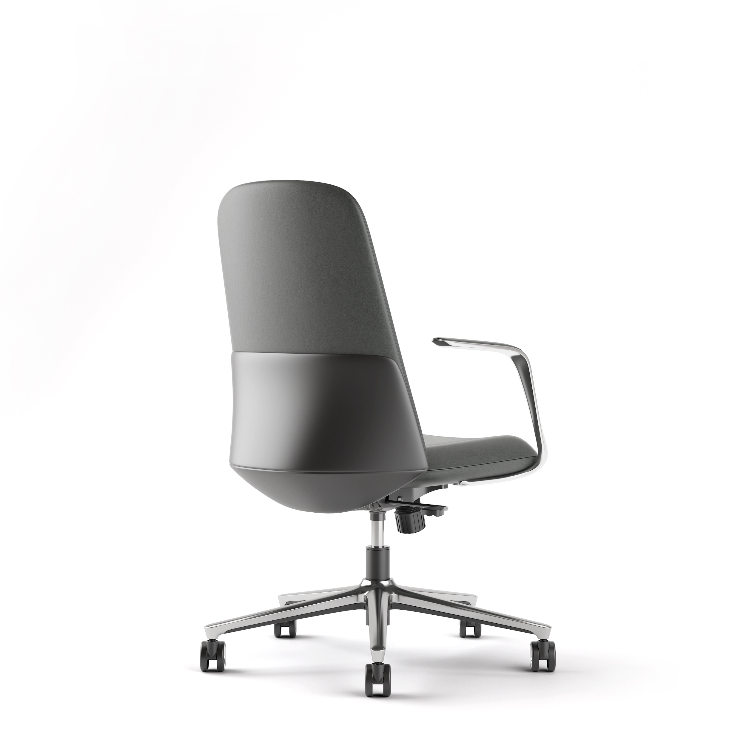 Gray Cow Genuine Leather Boss  - Office Furniture Brands ulasan dan harga