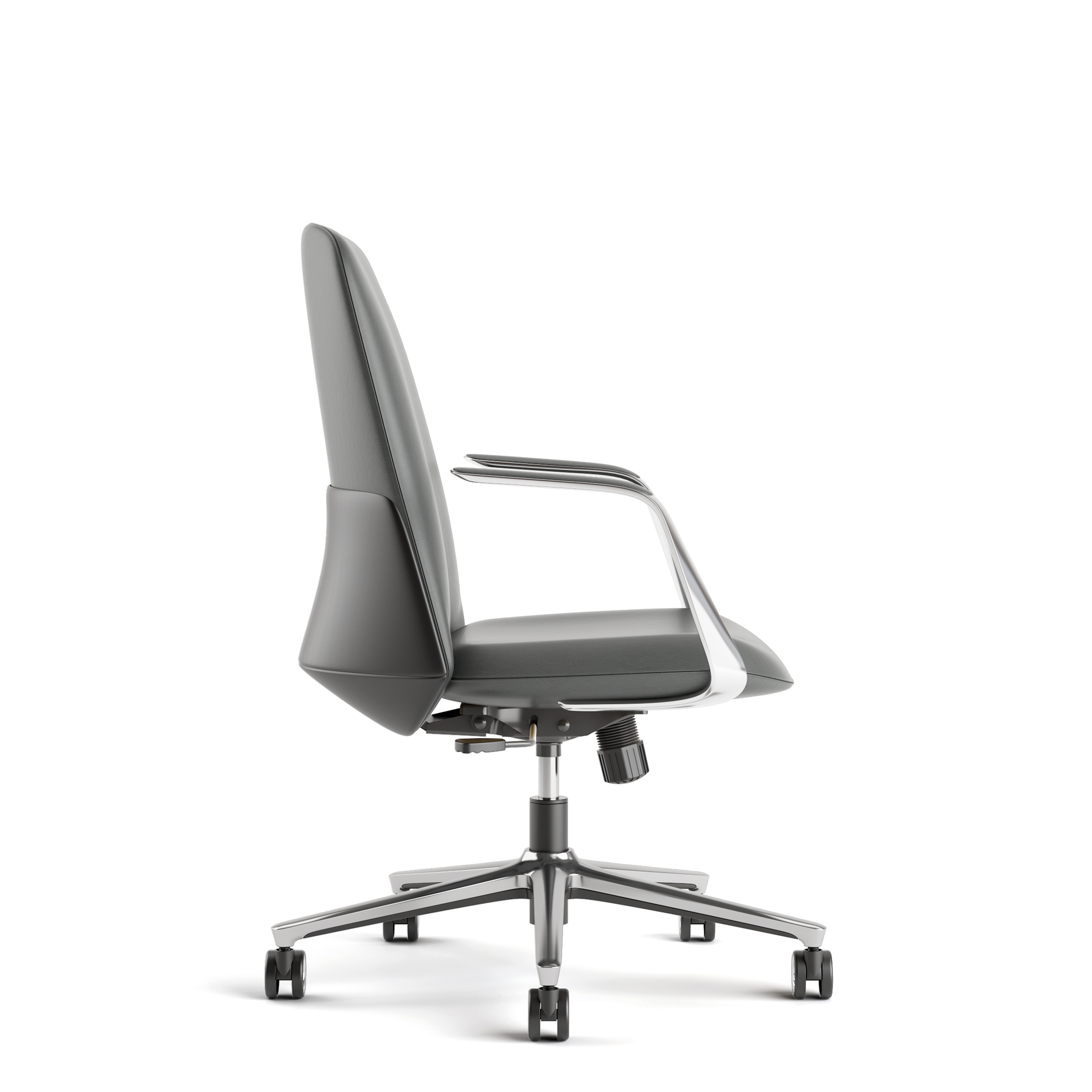Gray Cow Genuine Leather Boss  - Office Furniture Brands ulasan dan harga